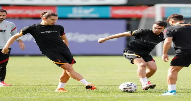 Galatasaray, Alanyaspor maçı hazırlıklarını sürdürdü
