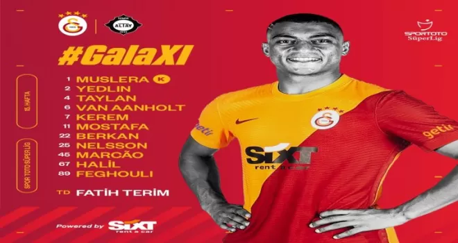 Galatasaray’da 4 değişiklik
