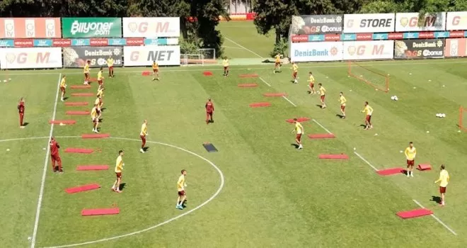 Galatasaray’da hazırlıklar devam etti
