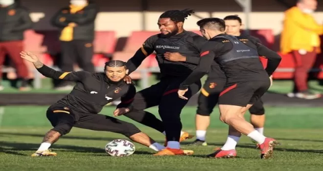 Galatasaray derbi hazırlıklarını tamamladı
