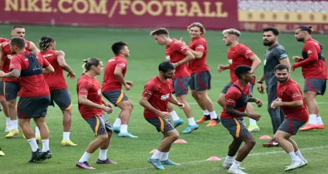 Galatasaray, Gaziantep FK maçı hazırlıklarını tamamladı
