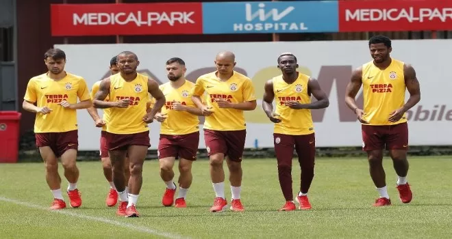 Galatasaray, Gaziantep FK mesaisine başladı
