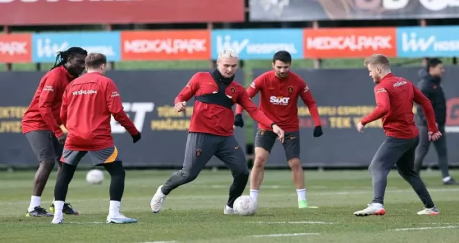 Galatasaray, Giresunspor maçı hazırlıklarını sürdürdü
