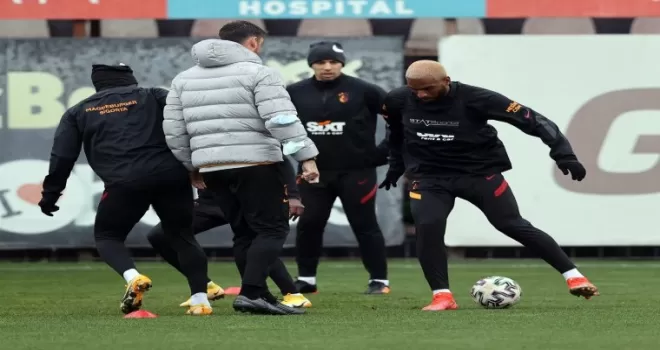 Galatasaray, Hatayspor maçı hazırlıklarını tamamladı

