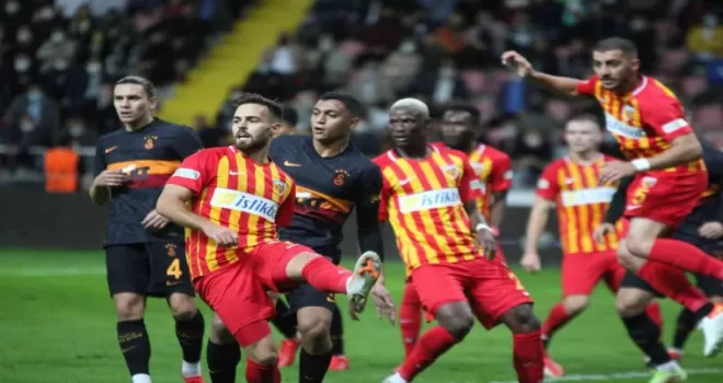 Galatasaray ile Kayserispor 52. randevuda
