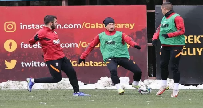 Galatasaray, Kasımpaşa maçı hazırlıklarını tamamladı
