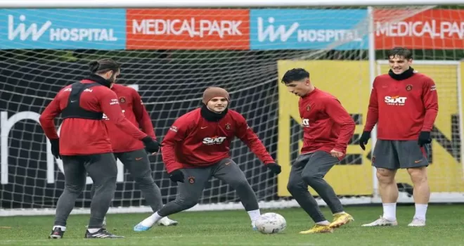 Galatasaray, Kayserispor maçı hazırlıklarına devam etti
