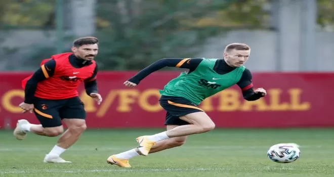 Galatasaray, Kayserispor maçı hazırlıklarını sürdürdü
