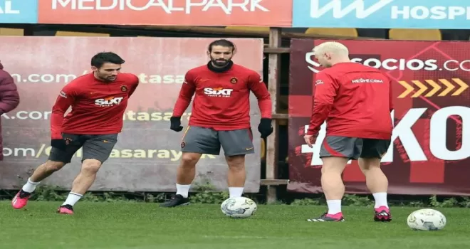 Galatasaray, Kayserispor maçı hazırlıklarını sürdürdü
