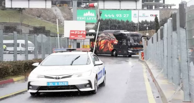 Galatasaray stada ulaştı
