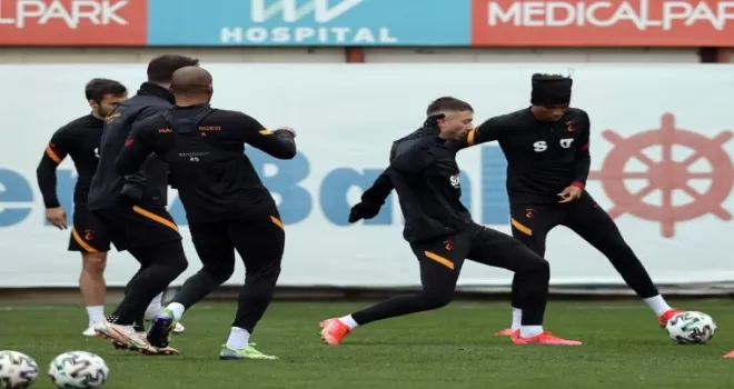 Galatasaray taktik çalıştı
