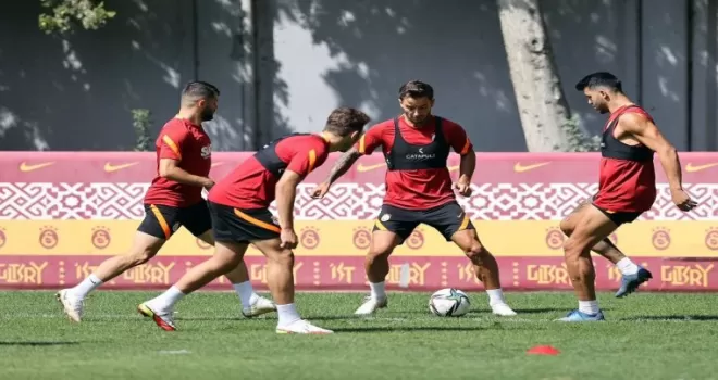Galatasaray, Trabzonspor maçı hazırlıklarını sürdürdü
