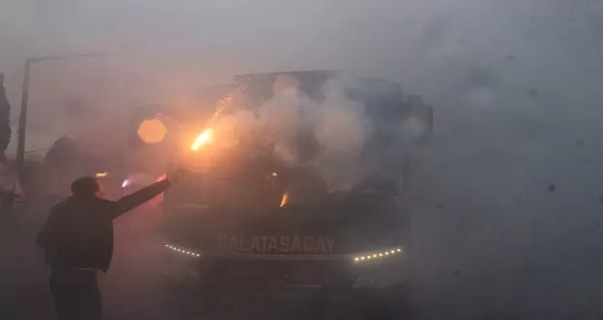 Galatasaray, Türk Telekom Stadyumu’na hareket etti

