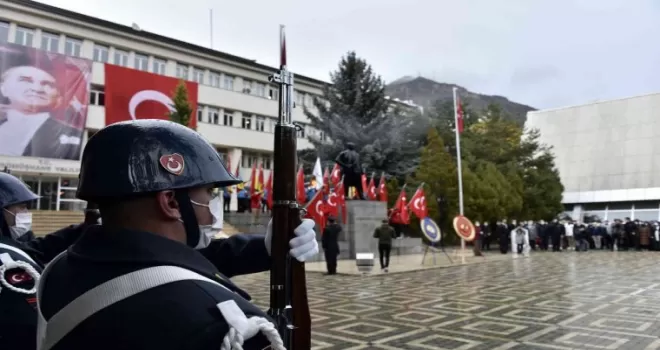 Gazi Mustafa Kemal Atatürk vefatının 83. yılında Gümüşhane’de anıldı

