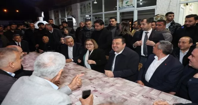 Gaziantep Karkamış’ta aynı sofrada buluştular