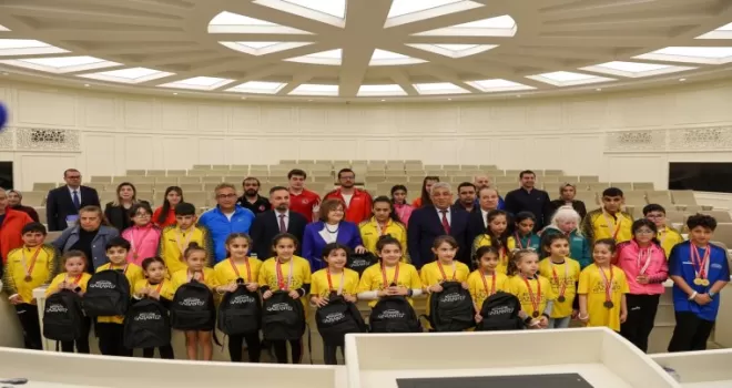 Gaziantep’te Başkan Şahin sporcularla bir araya geldi
