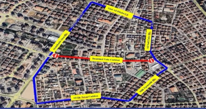 Gaziantep’te İbrahimli Yolu Caddesi trafiğe kapatılıyor
