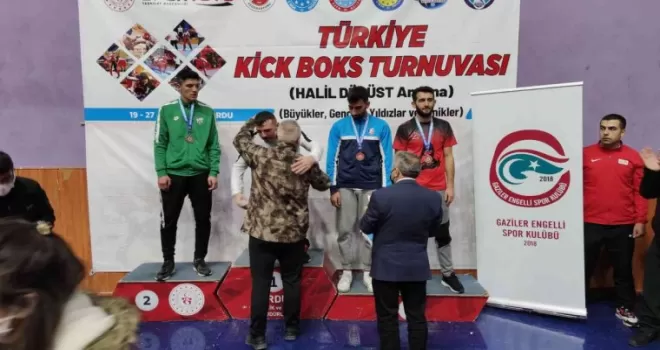 Gaziler Engelli Spor Kulübü’nden 5 madalya
