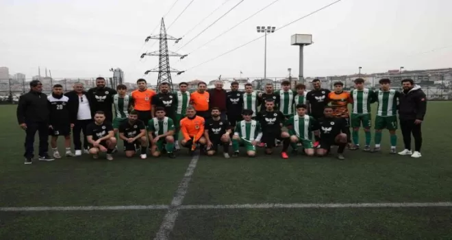 Gaziosmanpaşa’da dostluk maçı
