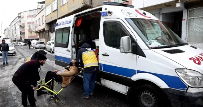 Gaziosmanpaşa’da karla mücadele çalışmaları
