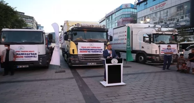 Gaziosmanpaşa’dan sel bölgesine yardım eli
