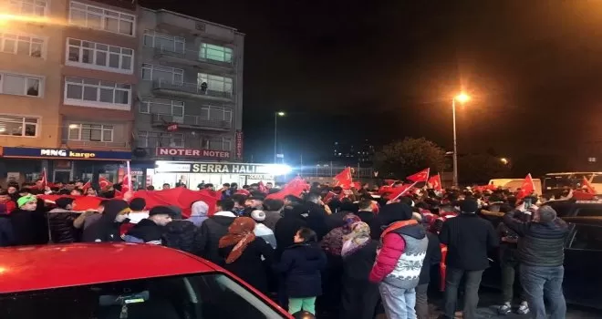 Gaziosmanpaşa şehitler için yürüdü

