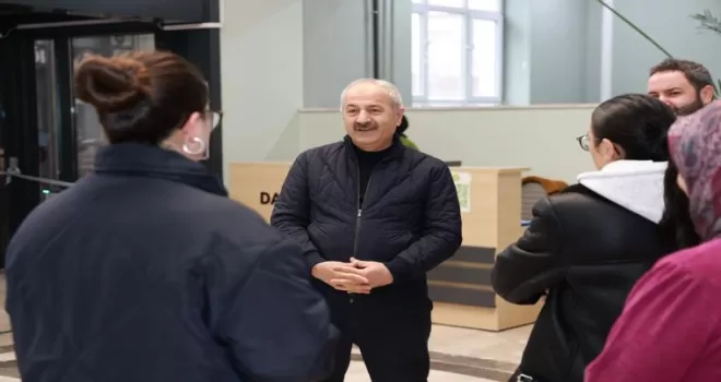 Gebze’de Başkan Büyükgöz YKS öncesi gençlerle buluştu