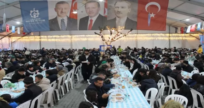 Gebze’de gönüller Ramazan çadırında birleşiyor