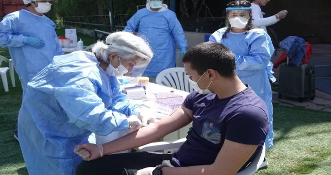 Gençlerbirliği korona virüs testinden geçti
