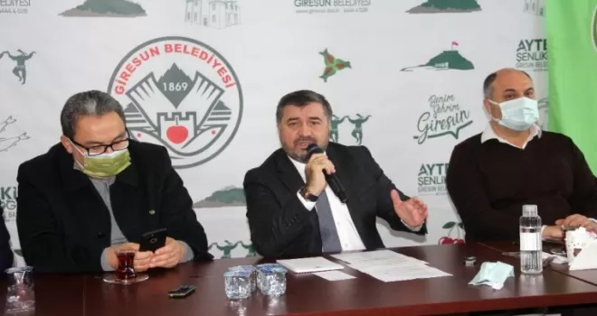 Giresun Belediye Başkanı Şenlikoğlu hizmetlerini anlattı
