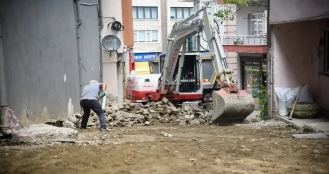 Giresun Belediyesi’nden kent genelinde üstyapı hamlesi