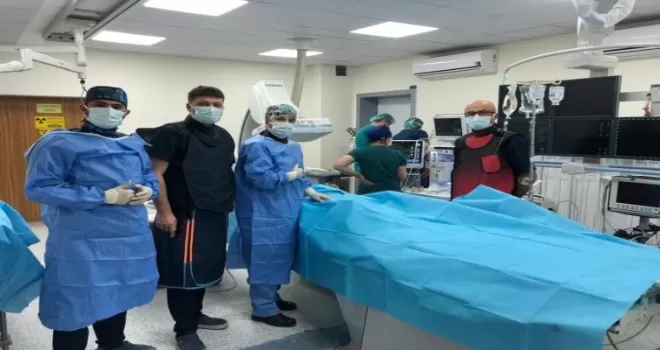 Giresun’da 3 aylık bebeğe başarılı bir şekilde kalp müdahalesi yapıldı
