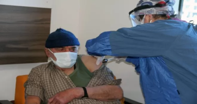 Giresun’da aşılama çalışmaları devam ediyor
