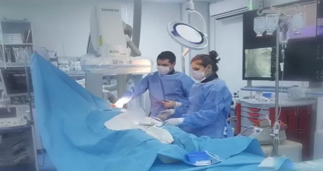 Giresun’da ilk defa beyin anjiyosu yapıldı
