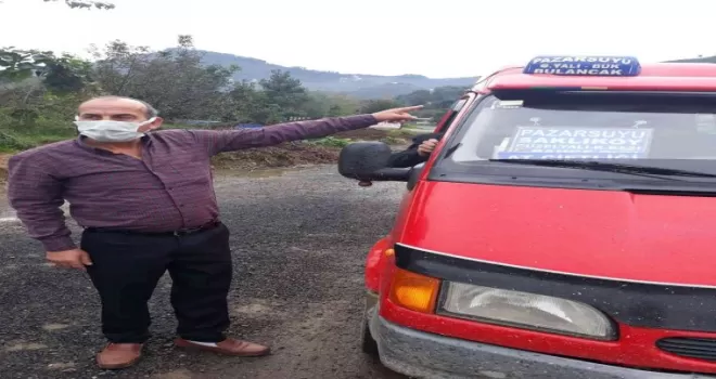 Giresun’da jandarmadan önce yaya uygulaması
