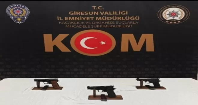 Giresun’da kaçakçılıkla mücadele sürüyor