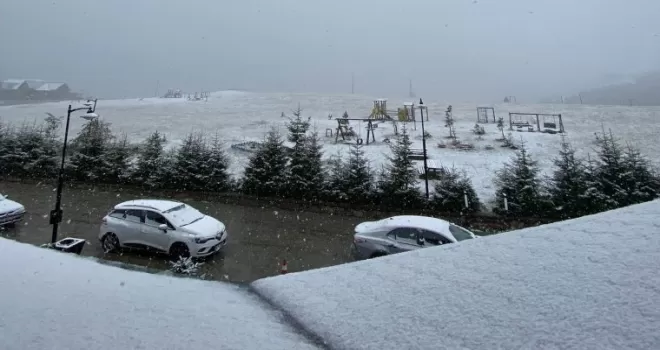 Giresun’da kar sürprizi
