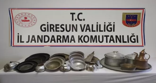 Giresun’da köy evlerini soyan hırsızlar yakalandı
