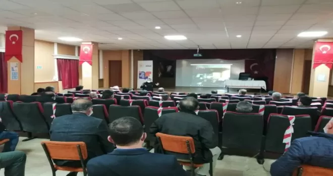Giresun’da mahalle ve köy muhtarlarında afet semineri veriliyor
