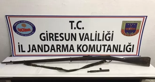 Giresun’da piyade tüfeği operasyonu

