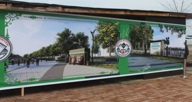 Giresun’da plajlar bölgesi projesinde ilk kazma vuruldu
