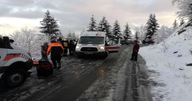 Giresun’da trafik kazası: 3 yaralı

