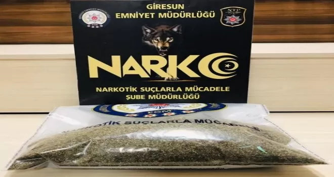 Giresun’da uyuşturucu operasyonunda 3 kişi tutuklandı
