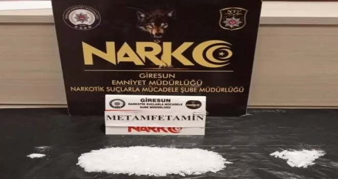 Giresun’da uyuşturucu ticaretinden 1 kişi tutuklandı
