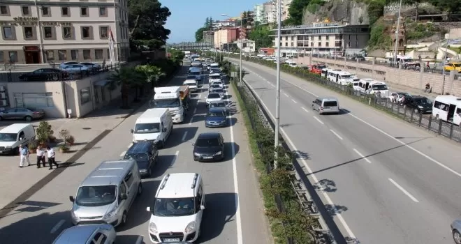 Giresun’daki  araç sayısı 100 bine yaklaştı
