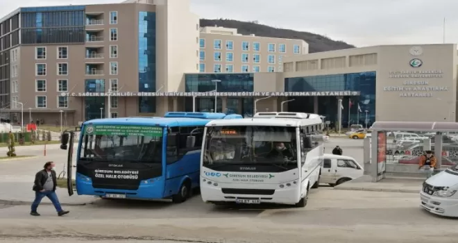 Giresun Eğitim Araştırma Hastanesi’nin ulaşım problemi çözülüyor
