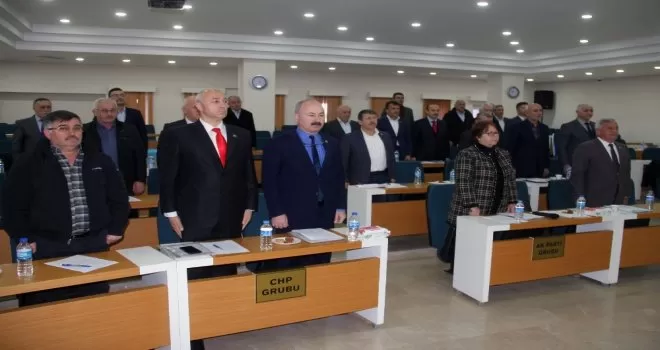Giresun İl Genel Meclisi’nden şehitler için saygı ve dua
