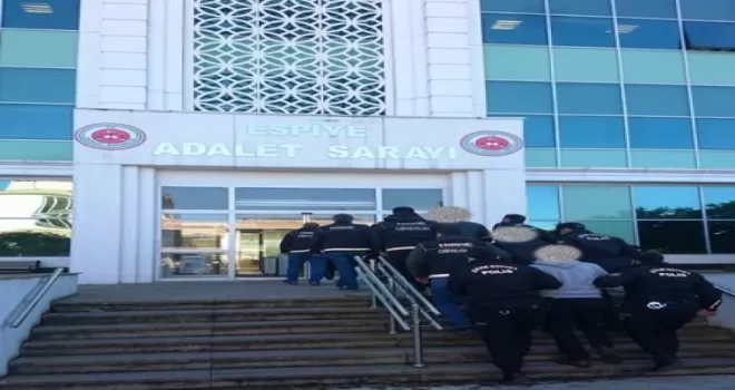 Giresun merkezli uyuşturucu operasyonunda 7 tutuklama
