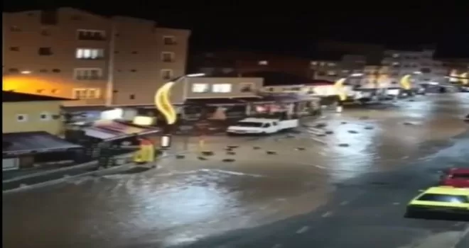 Giresun’un Dereli ilçesinde hafta sonu yaşanan sel işte böyle geldi
