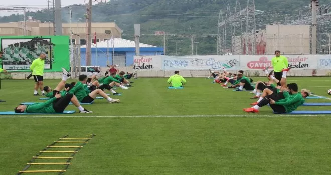Giresunspor, Adanaspor maçı hazırlıklarını sürdürüyor
